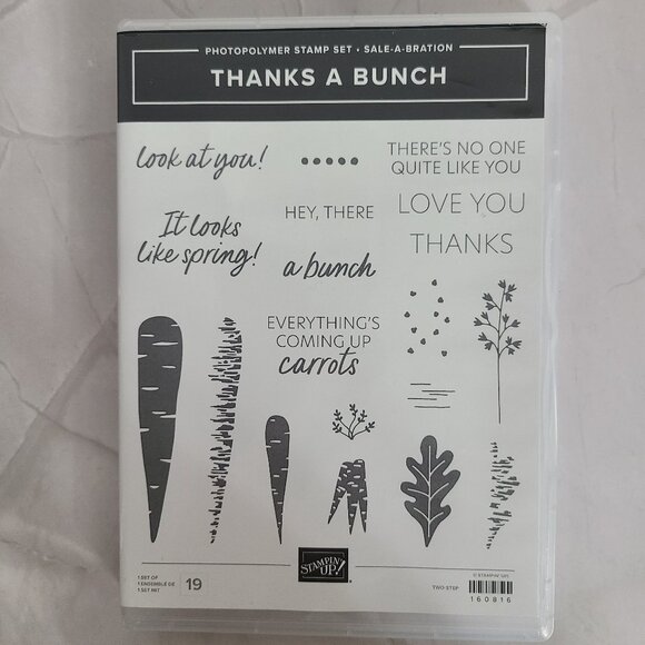 Stampin Up Awesome Otters - Party Puffins - Thanks A Bunch - Lot of 3 Stamp Sets - Picture 4 of 7